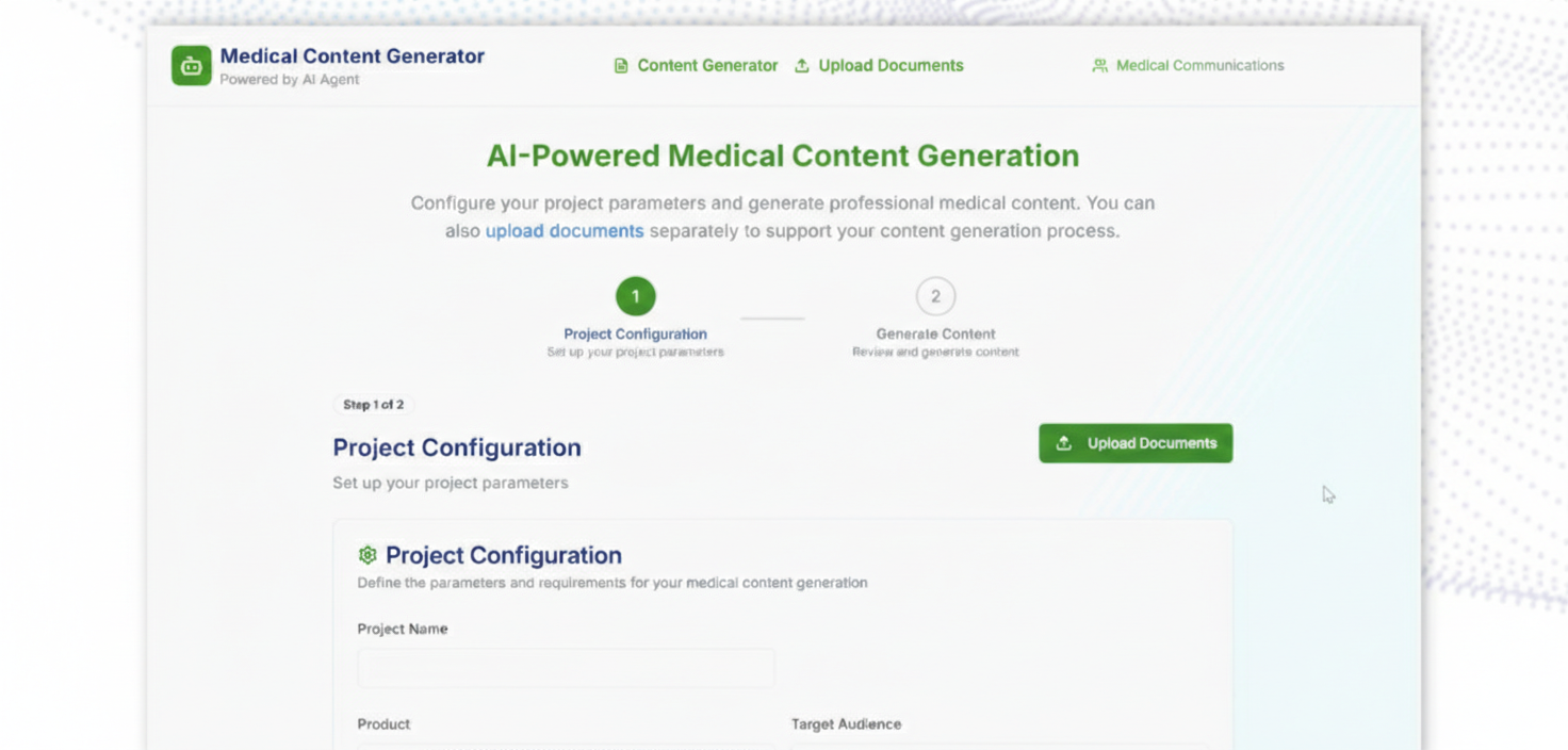 Medical Content Agent